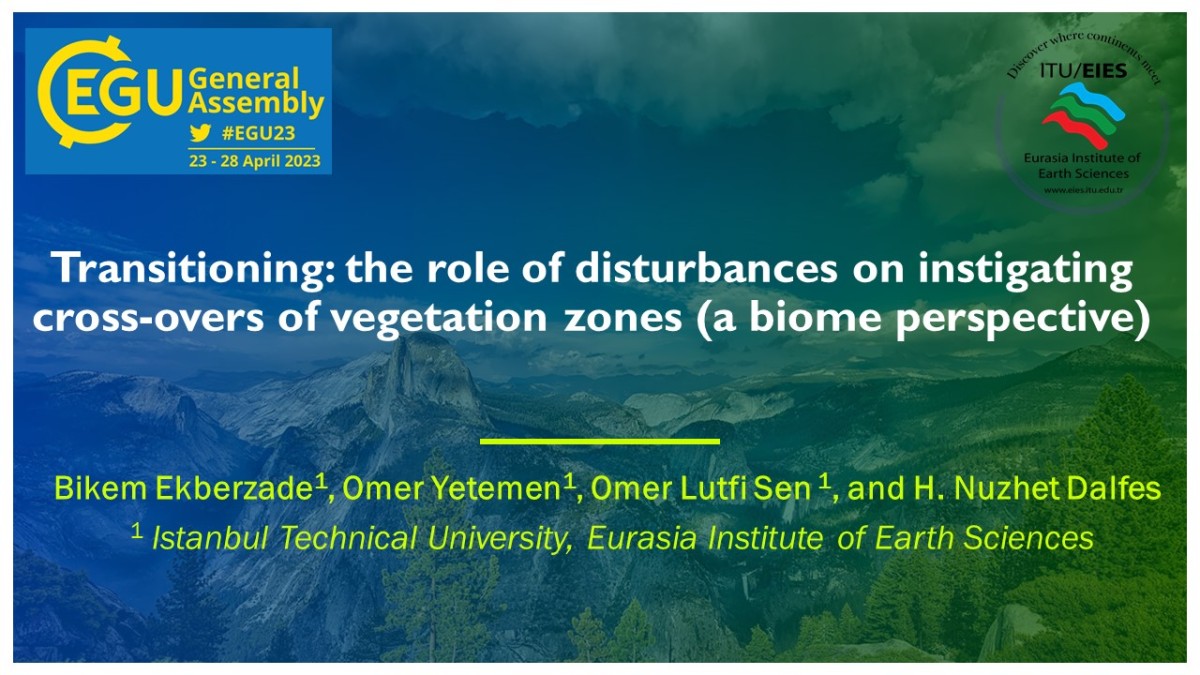 Transitioning: the role of disturbances on instigating cross-overs of vegetation zones (a biome perspective)